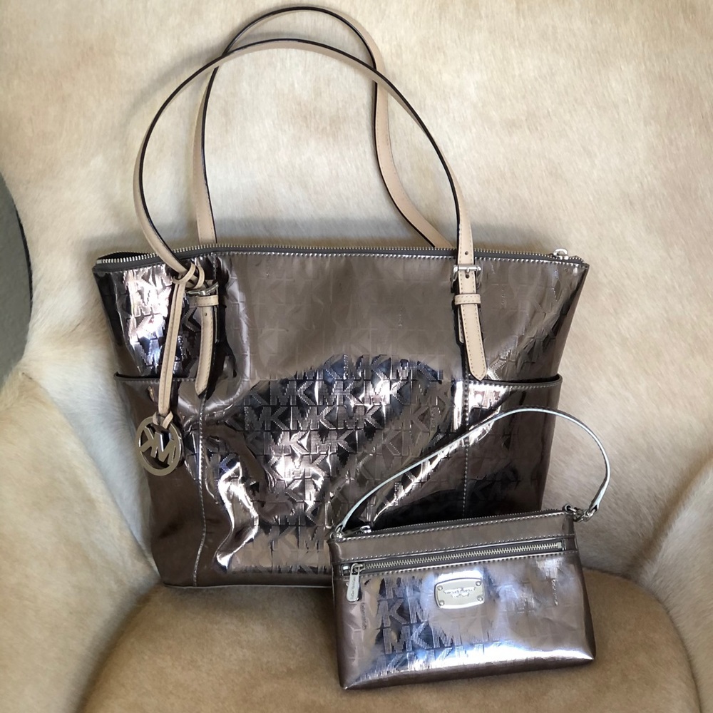 Michael Kors handbag & wallet bag set